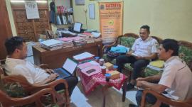 Jawatan Praja Kapanewon Tepus Lakukan Monev Penyusunan Aset Semester I di Kalurahan Giripanggung